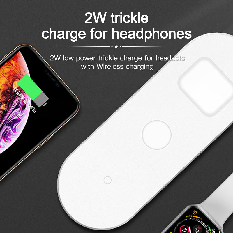 Private Mode Three-In-One Wireless Charger