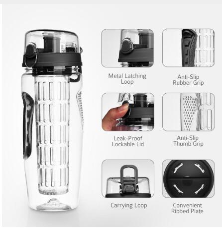 Fruit Infuser Juice Shaker Bottle