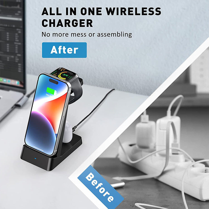 Wireless Charger Three-in-one