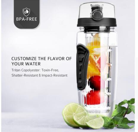 Fruit Infuser Juice Shaker Bottle