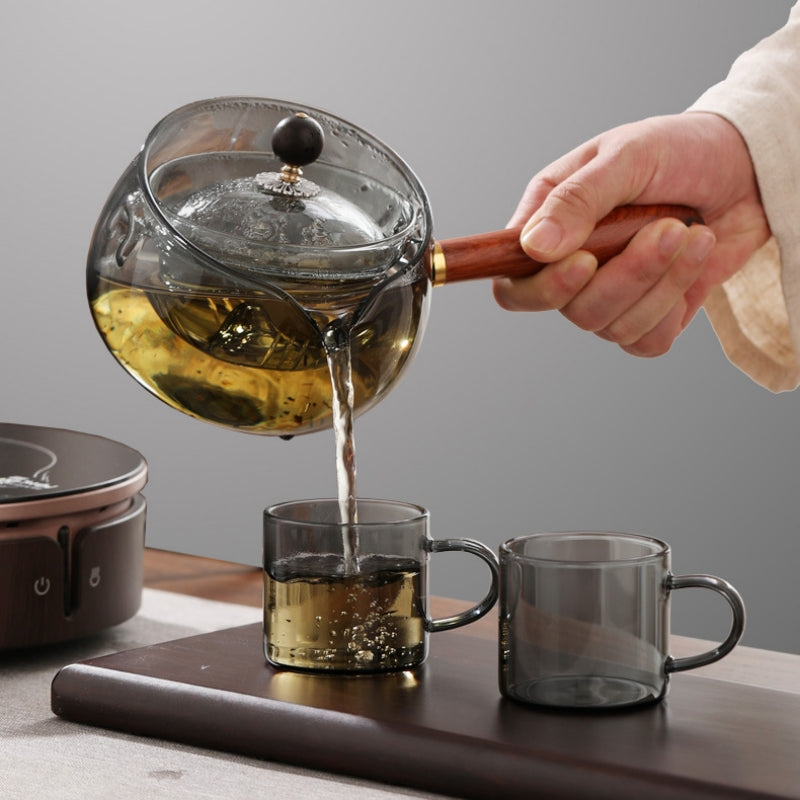 Semi-automatic teapot