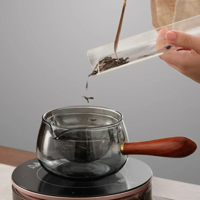 Semi-automatic teapot